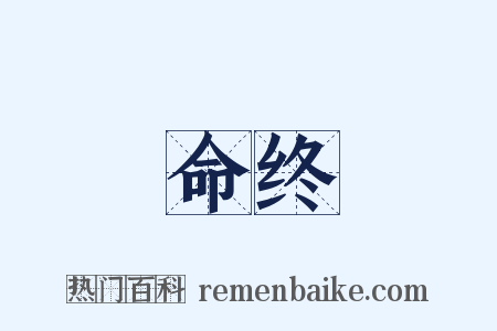 命终是什么意思的图片